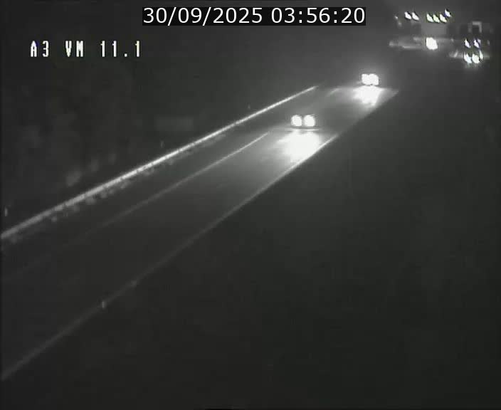 Webcam à la frontière franco-luxembourgeoise, avant la Croix de Bettembourg - BK 11.1 - direction Luxembourg-ville