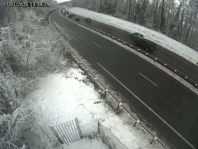 Caméra autoroute France - N52, Crusnes vers Belgique, Luxembourg