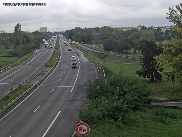 Caméra autoroute France - A31, Metz-centre direction Thionville