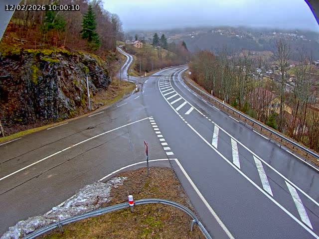 Caméra autoroute France - N66, col du Bussang direction Remiremont