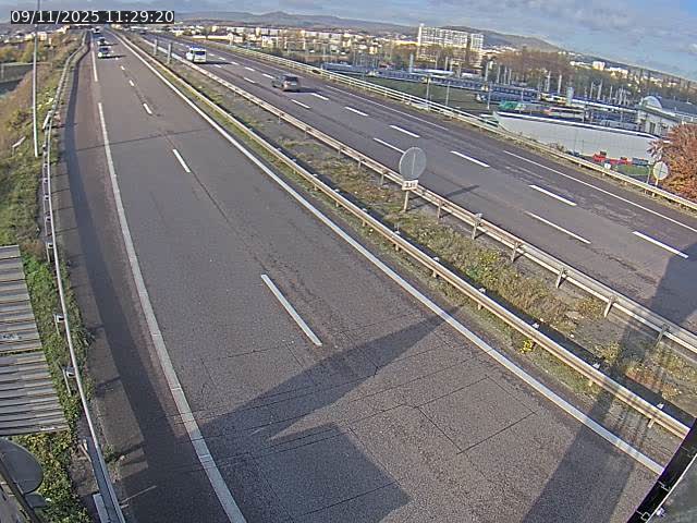 Caméra autoroute France - A31, Yutz direction Metz