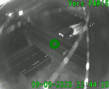 Clone of Caméra routière sur l'autoroute A20 au nord de Limoges, à la jonction avec la N520. Vue orientée vers Paris