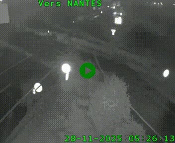 Webcam N147 au nord de Poitiers et à la jonction avec la A10