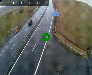 Caméra autoroute A75 à hauteur du col de la Fageole en direction de Clermont-Ferrand