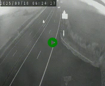 Caméra autoroute A75 à hauteur du col de la Fageole en direction de Clermont-Ferrand