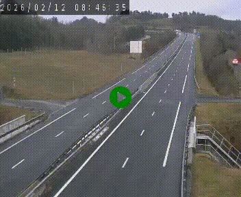 Caméra autoroutière France - A75, Coren, en direction de Montpellier