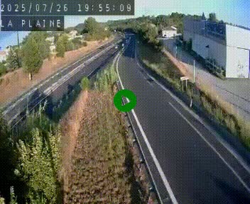 Caméra routière France - N109, Juvignac - La plaine, en direction de Clermont l'Hérault, à la sortie de Montpellier