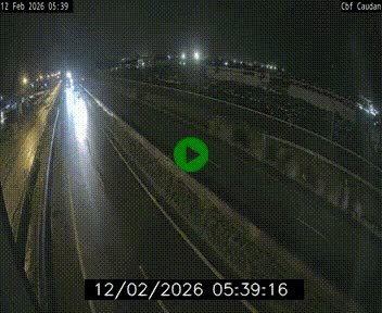 Webcam sur la N165 à hauteur de Caudan, dans le Morbihan.