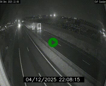 Webcam sur la N165 à hauteur de Caudan, dans le Morbihan.