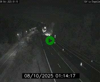 Webcam sur le périphérique de Nantes (N844) à hauteur de Porte de la Chapelle, au nord de la ville