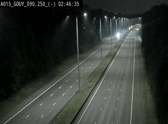 Webcam autoroute Belgique - Gouy-lez-piéton - E42 - BK 90.3