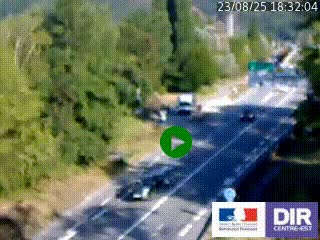 Webcam info trafic à proximité de Vizille sur la N85, au niveau du point de vue du Saut du Moine à Champagnier