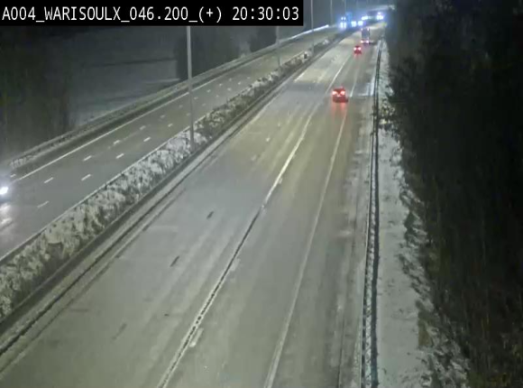 Webcam autoroute Belgique - Warissoulx - E411 - BK 46.2