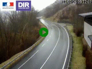 Caméra trafic sur la N90 à Bourg-Saint-Maurice, en provenance d'Aoste et en direction d'Albertville