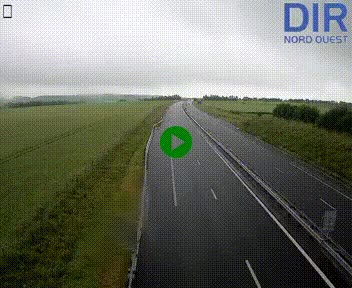 Webcam sur A84 à hauteur de l'échangeur de Poilley avec la N175, au sud d'Avranches