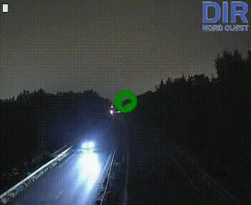 Webcam sur le périphérique de Caen (N814) à l'est de la ville, à Mondeville hauteur de la sortie 2, Presqu'île-Rives de l'Orne, au bout de l'autoroute A13