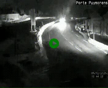 Webcam Col du Puymorens sur N320, en direction de Pas de la Casa (Andorre)