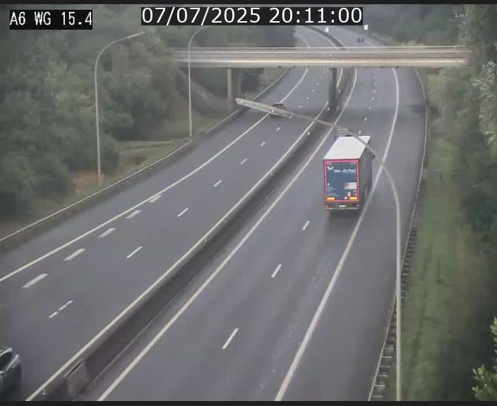 Traffic live webcam Luxembourg Capellen - A6 - BK 15.4 - direction Luxembourg/France/Allemagne