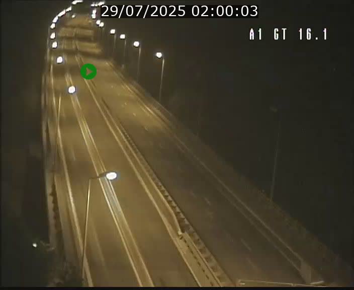 Traffic live webcam Luxembourg Niederanven - A1 direction Allemagne - BK 16.1