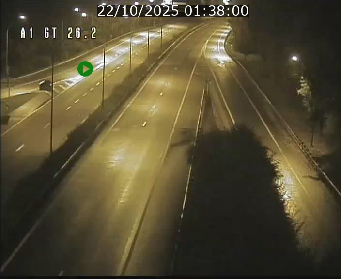 Traffic live webcam Luxembourg Grevenmacher - A1 direction Allemagne - BK 26.2