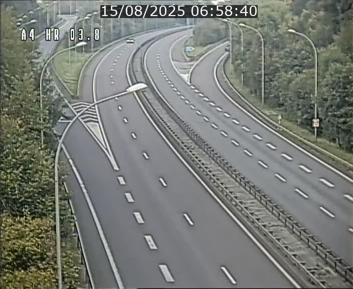 Webcam traffic A4 Luxembourg - BK 3.8 - Leudelange (direction Esch sur Alzette)