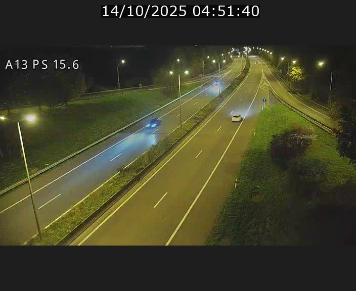 Traffic live webcam Luxembourg Kayl - A13 direction Dudelange - BK 15.6