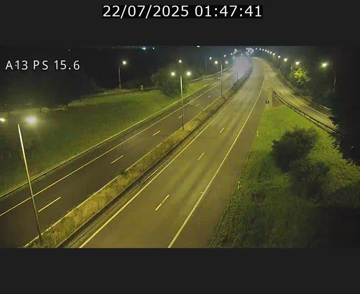 Traffic live webcam Luxembourg Kayl - A13 direction Dudelange - BK 15.6