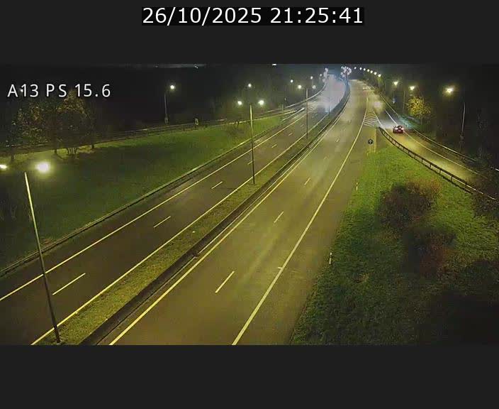 Traffic live webcam Luxembourg Kayl - A13 direction Dudelange - BK 15.6