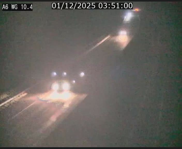 Traffic live webcam Luxembourg Mamer - A6 - BK 10.4 - direction Luxembourg/France/Allemagne