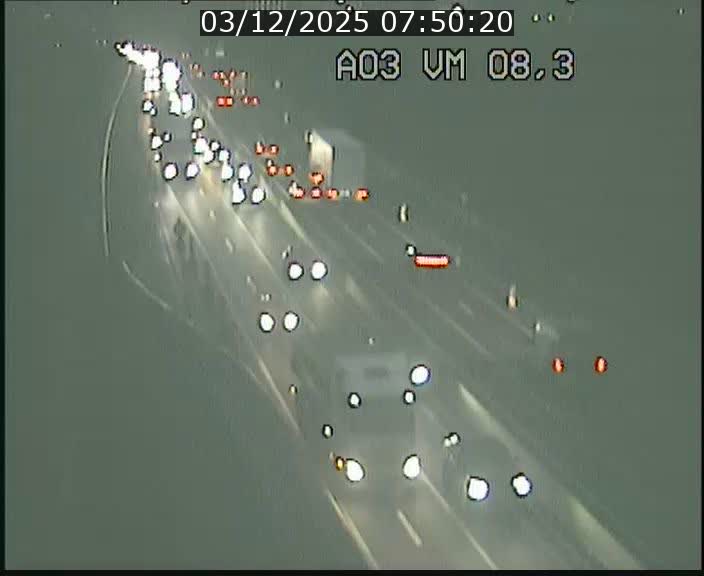 Traffic live webcam Luxembourg Bettembourg - A3 - BK 8.3 - direction France