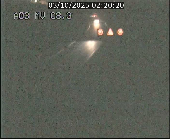 Webcam Autoroute après la Croix de Bettembourg en direction de Luxembourg sur l'A3