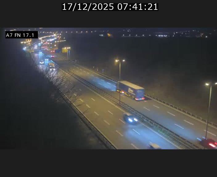 Caméra trafic Luxembourg - A7, Merscherbierg direction Mersch
