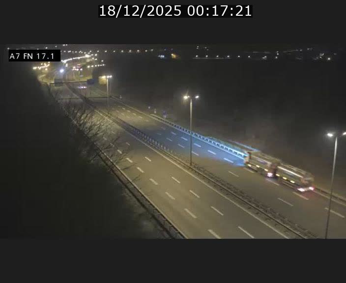 Caméra trafic Luxembourg - A7, Merscherbierg direction Mersch