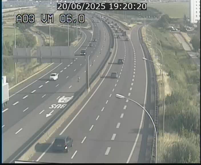 Traffic live webcam Luxembourg Aire de Berchem - A3 - BK 6 - direction France