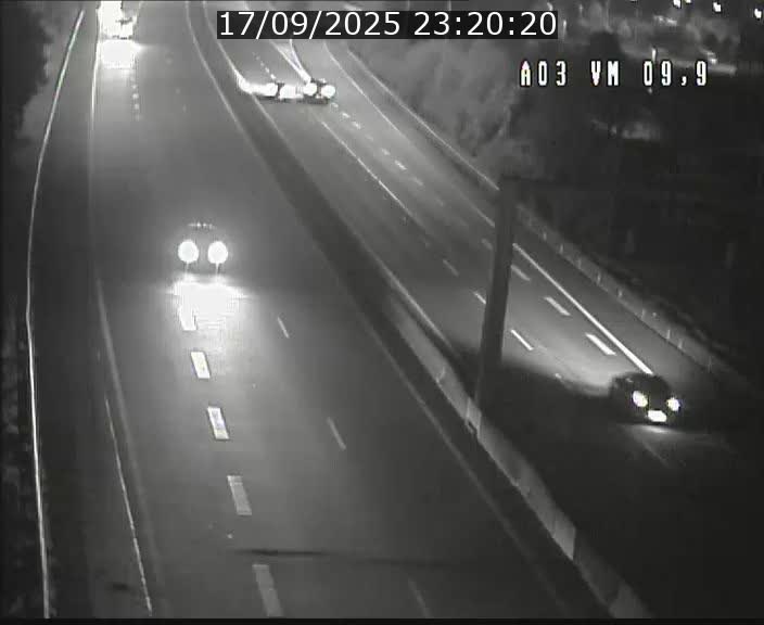 Webcam Autoroute à la Croix de Bettembourg - A3 - BK 9.9 - direction France