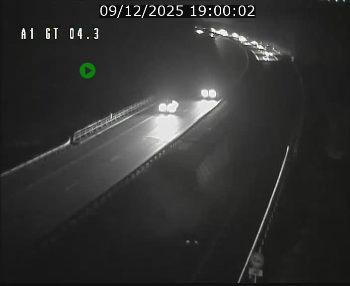 Traffic live webcam Luxembourg Itzig - A1 direction Sandweiler - BK 4.3