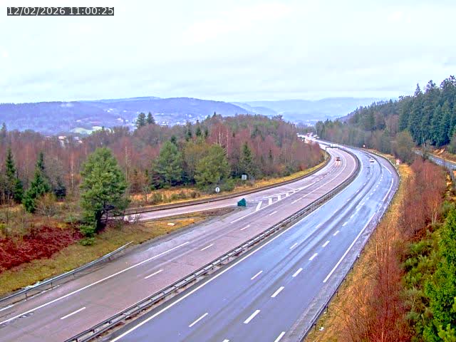 Caméra autoroute France - N57, Côte de la demoiselle direction Remiremont