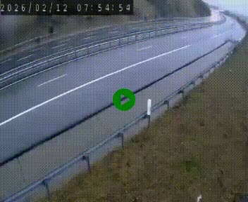 Caméra autoroutière France - A75, Engayresque, entre Millau et Séverac-le-Chateau, en direction de Montpellier