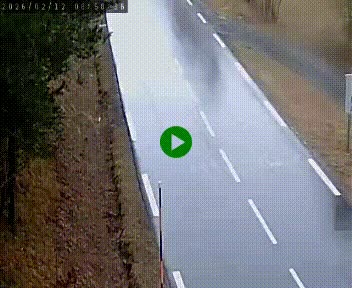 Caméra routière France - N102, au niveau du col de Montmirat à Saint-Etienne-du-Valdonnez à 1039 mètres d'altitude