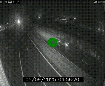 Webcam sur la N165 à hauteur de Caudan, dans le Morbihan.