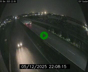 Webcam sur la N165 à hauteur de Caudan, dans le Morbihan.