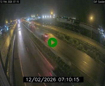 Webcam sur la N165 à hauteur de Caudan, dans le Morbihan.