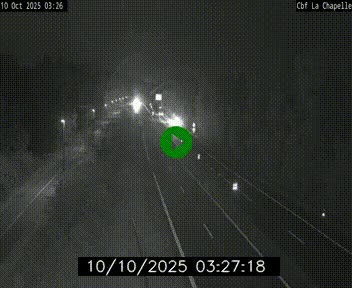 Webcam sur le périphérique de Nantes (N844) à hauteur de Porte de la Chapelle, au nord de la ville
