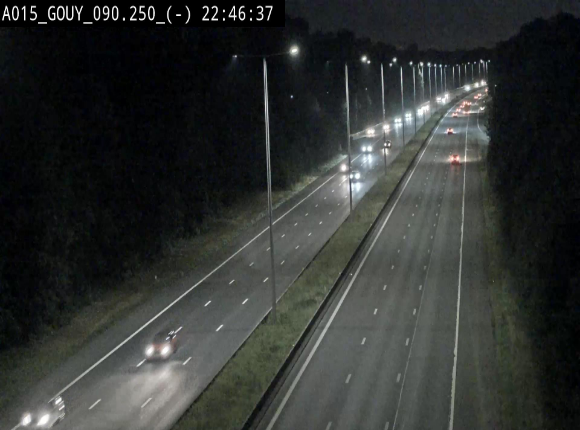 Webcam autoroute Belgique - Gouy-lez-piéton - E42 - BK 90.3