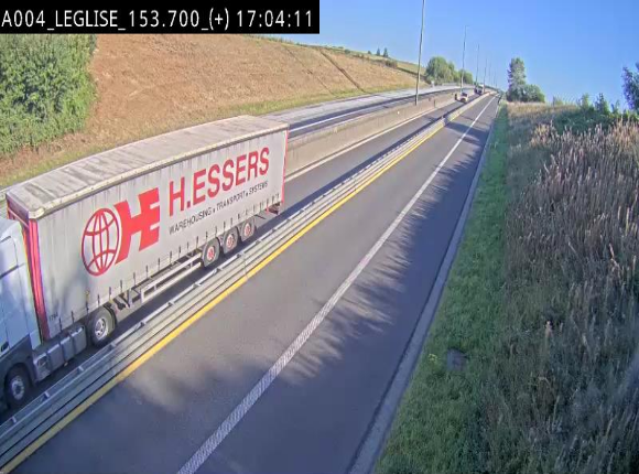 Webcam autoroute E411 à hauteur de Léglise, en direction de Luxembourg
