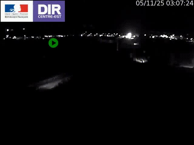Webcam autoroute sur A450 à Pierre-Bénite en direction de Lyon et de l'autoroute A7