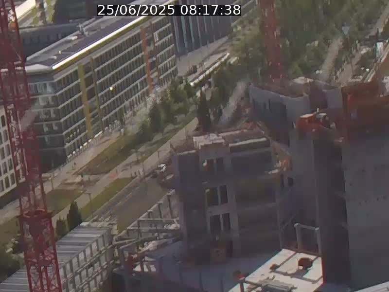 Webcam sur l'avenue John Fitzgerald Kennedy (N51) avec vue orientée vers le Findel
