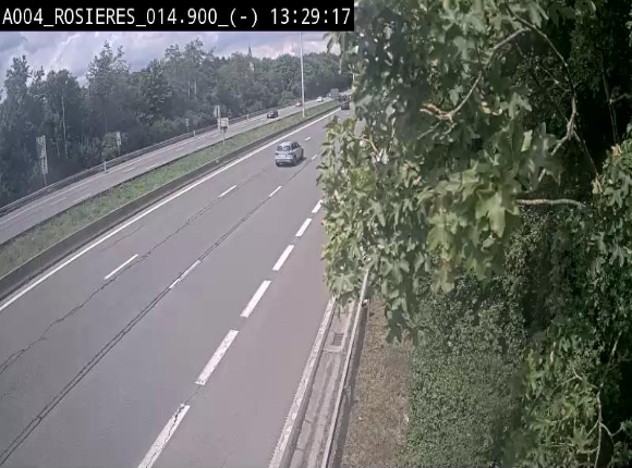 Webcam traffic E411(A4) - BK 14.4 - Rosières
