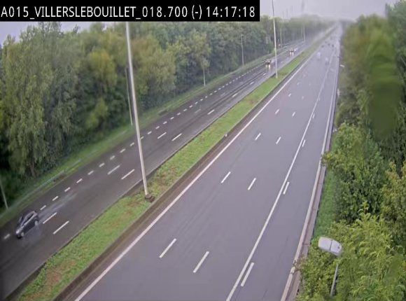 Webcam autoroute Belgique - Villers-le-Bouillet - E42 direction Liège - BK 18.7