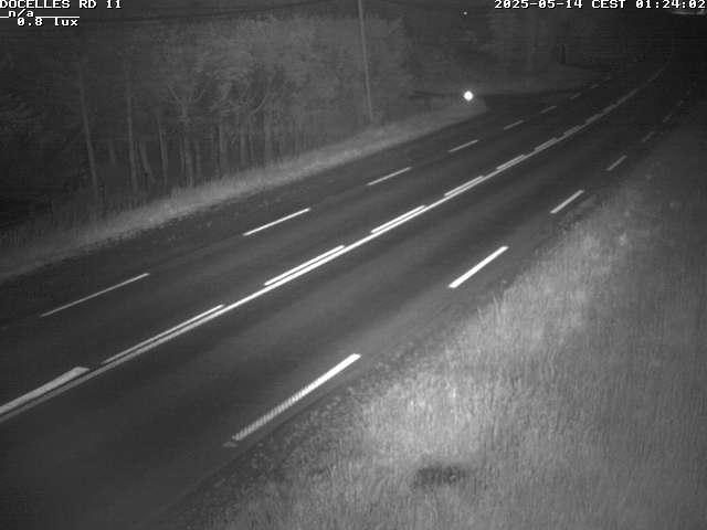 Webcam à 424 mètres d'altitude dans la Tranchée de Docelles dans les Vosges, à proximité d'Epinal sur la route de Gerardmer (D11)